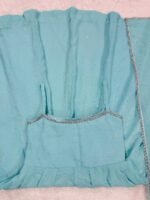 Blue Sleeveless Anarkali with hitfixing