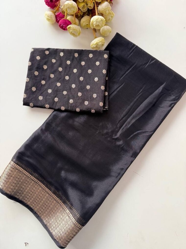 Pure Chinon Viscose Saree