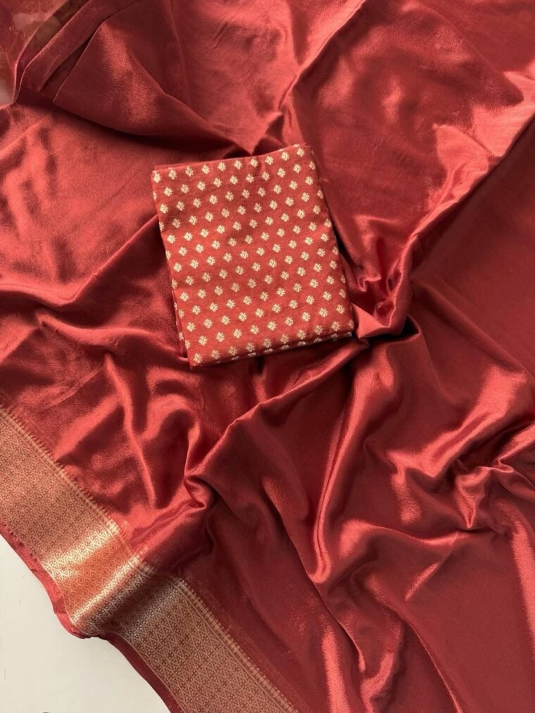 Pure Chinon Viscose Saree