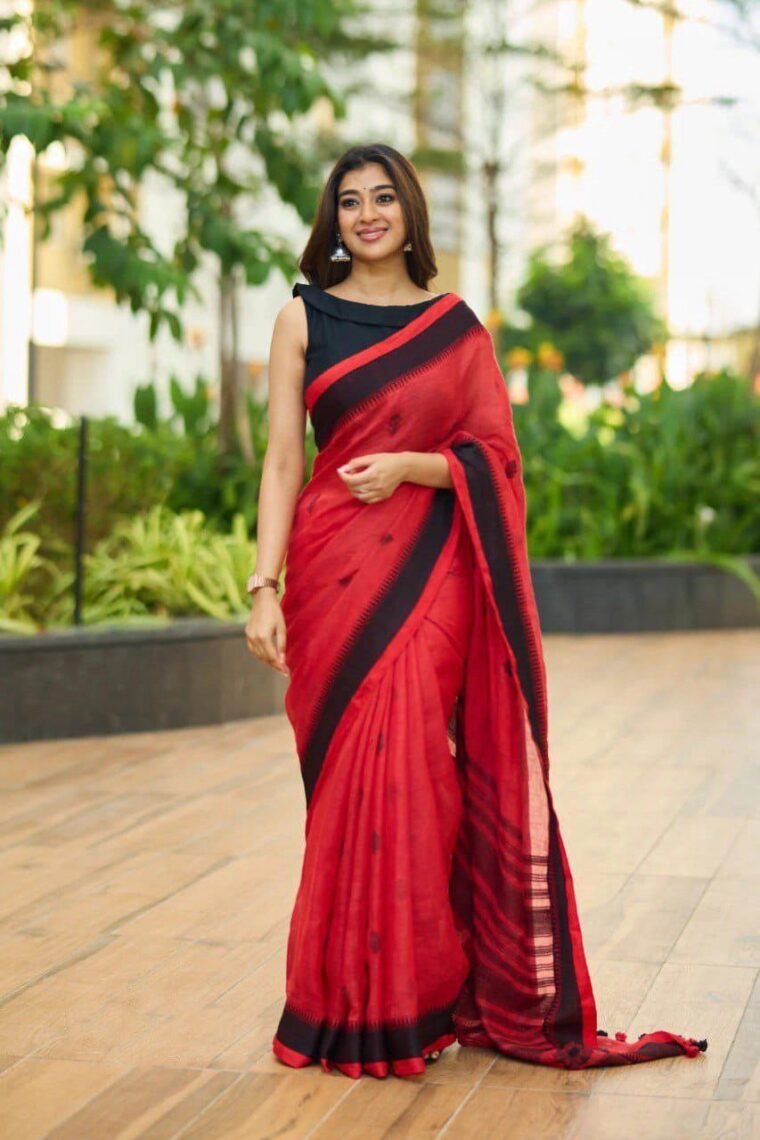 SOFT LILAN SLAB SAREE