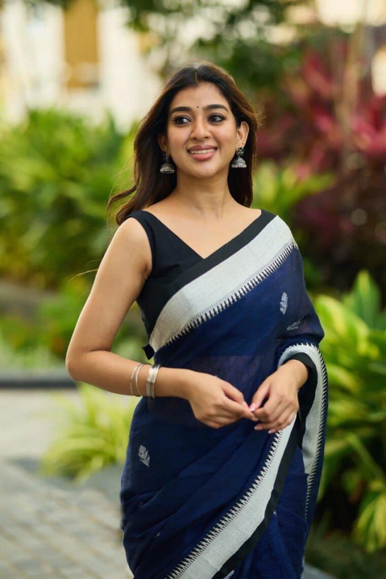 SOFT LILAN SLAB SAREE