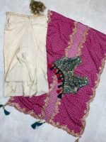 3pcs Suits Shrug Crop Top and drape Skirt