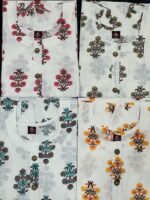 Rayon Printed Kurti with side pocket