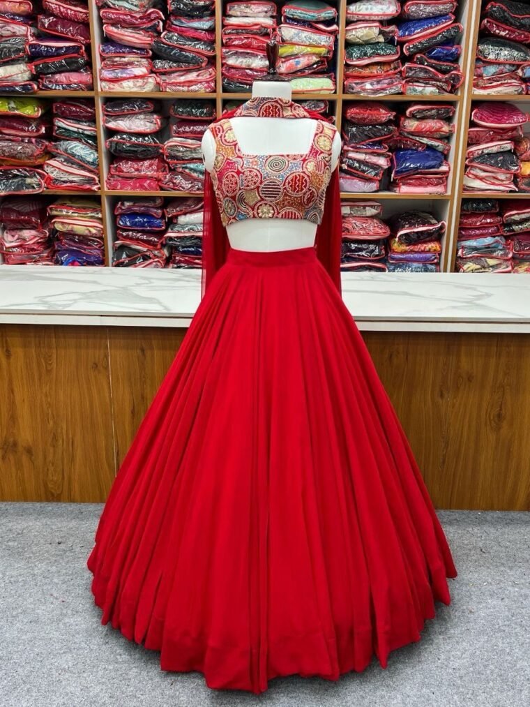 Readymade Embroidery Lehenga Choli