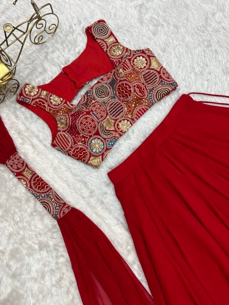 Readymade Embroidery Lehenga Choli