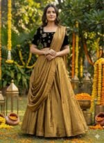 Readymade Space Silk Lehenga Choli