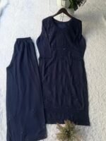 Rayon Sequence Embroidery Top Plazzo Pants