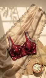 Crunchy Embroidery Saree