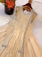 Doremon Crush With Real Mirror Anarkali Pants Dupatta